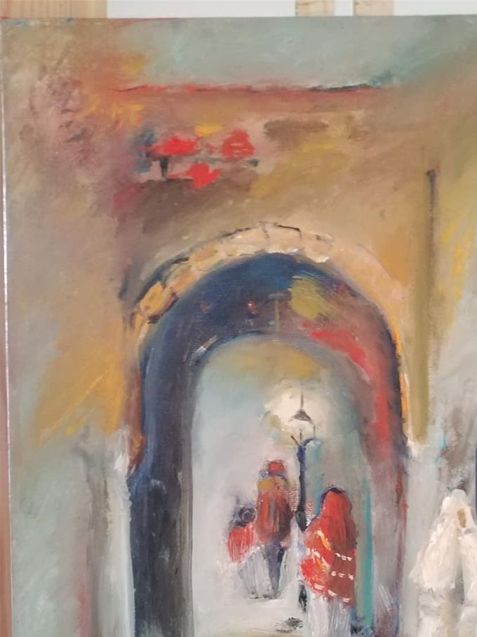 « Ma Tunisie »   30*40 Peinture à l’huile